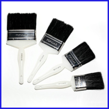 Black Bristle Plastic Handle Paint Brush